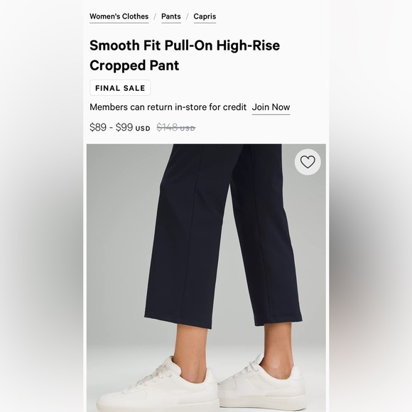 Navy Smooth Fit Pants - Picture 7 of 10